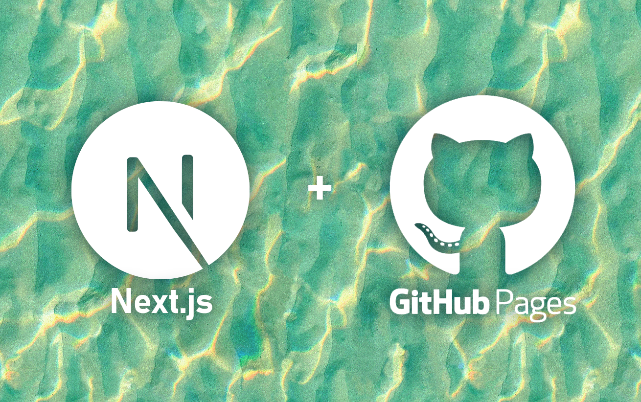 next js logo and github logo